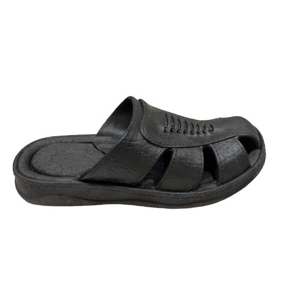 金星702男拖鞋(黑/咖啡)-細節圖4