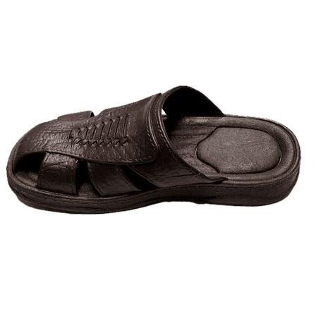 金星702男拖鞋(黑/咖啡)-細節圖5