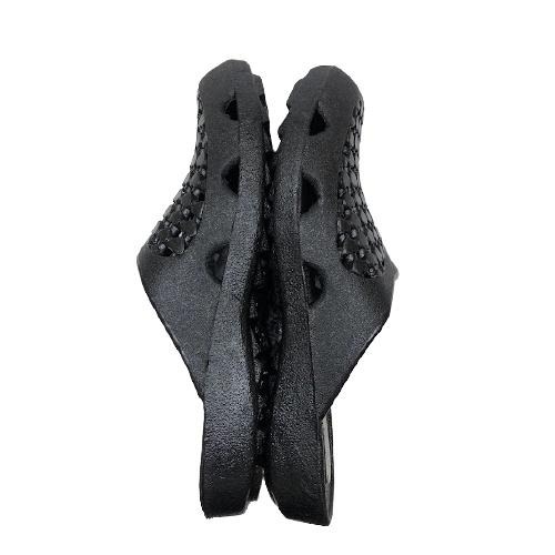 永遠001女拖(黑/紅)-細節圖3