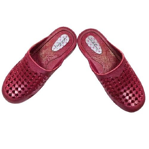 永遠001女拖(黑/紅)-細節圖6