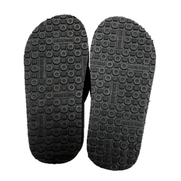 多曜366刷毛厚底人字拖(黑/紅)-細節圖5