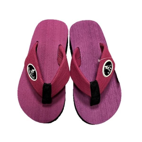 多曜366刷毛厚底人字拖(黑/紅)-細節圖6