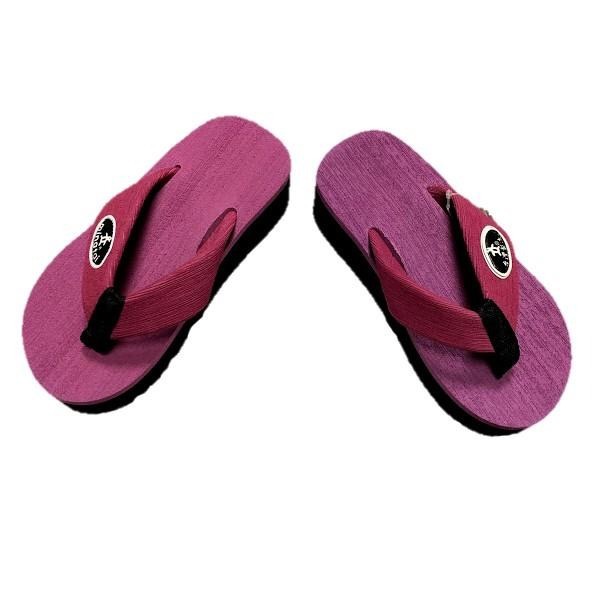 多曜366刷毛厚底人字拖(黑/紅)-細節圖8