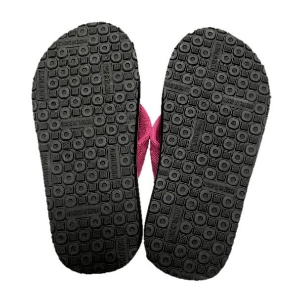 多曜366刷毛厚底人字拖(黑/紅)-細節圖9