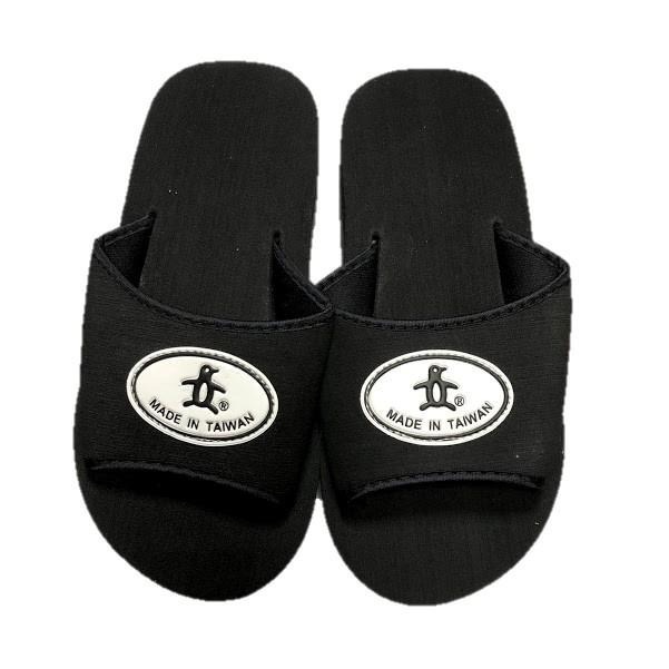 多曜382女厚底刷毛拖(黑/紅)-細節圖2