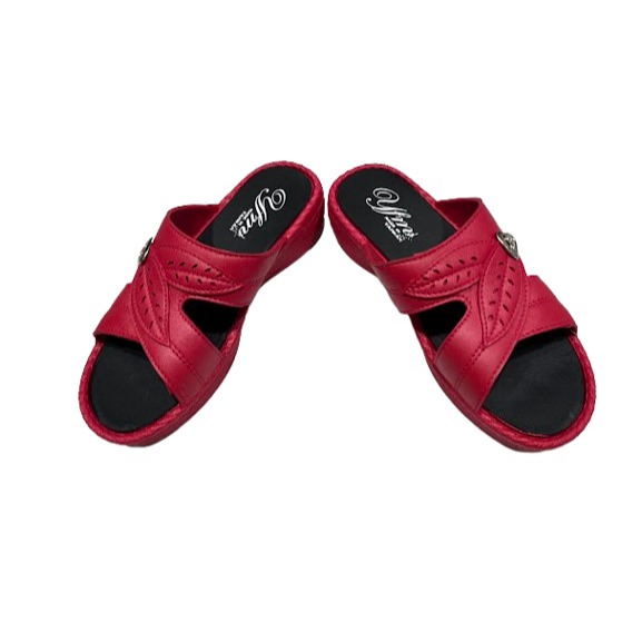 永豐美069女拖鞋(黑/紅)-細節圖5