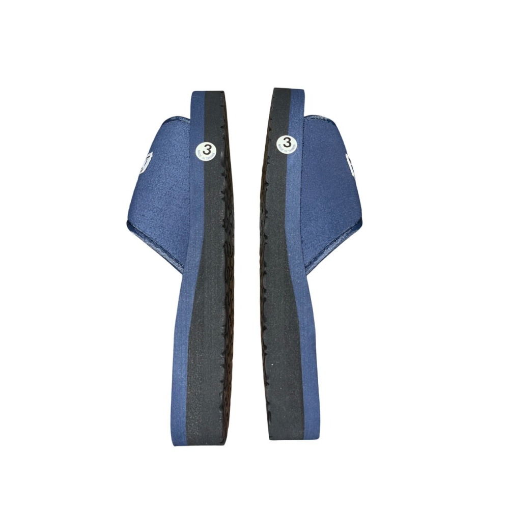 刷毛拖鞋(藍/紅)，台灣製造，檢驗合格無毒-細節圖4