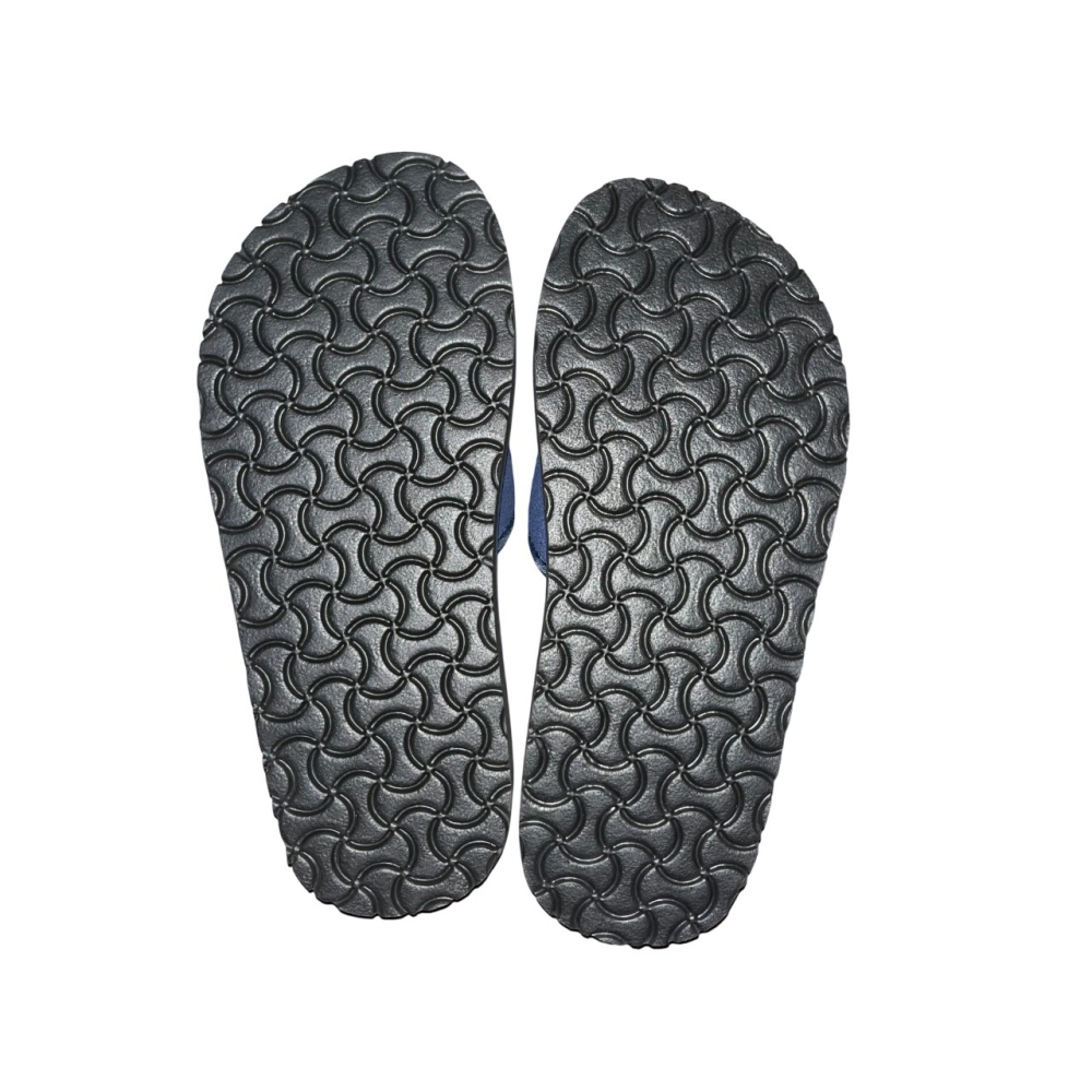 刷毛拖鞋(藍/紅)，台灣製造，檢驗合格無毒-細節圖6