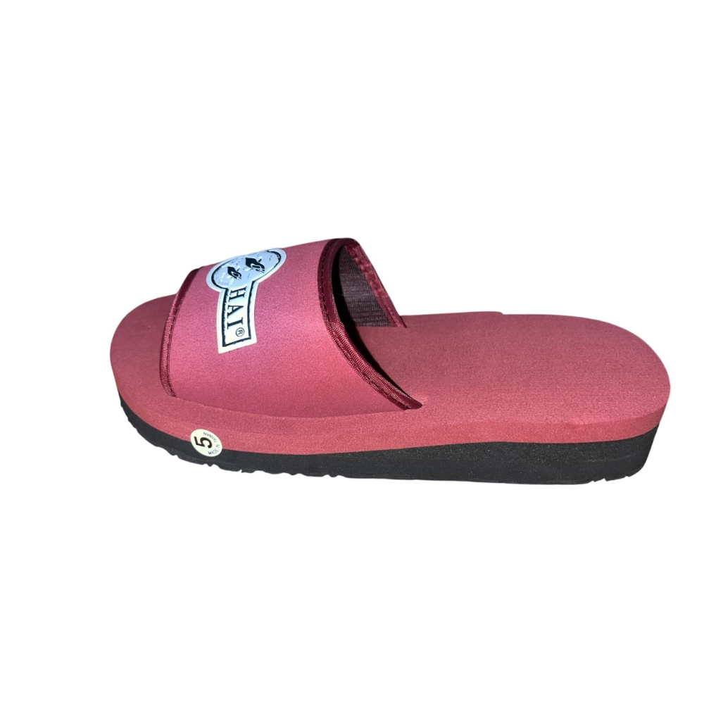 刷毛拖鞋(藍/紅)，台灣製造，檢驗合格無毒-細節圖8