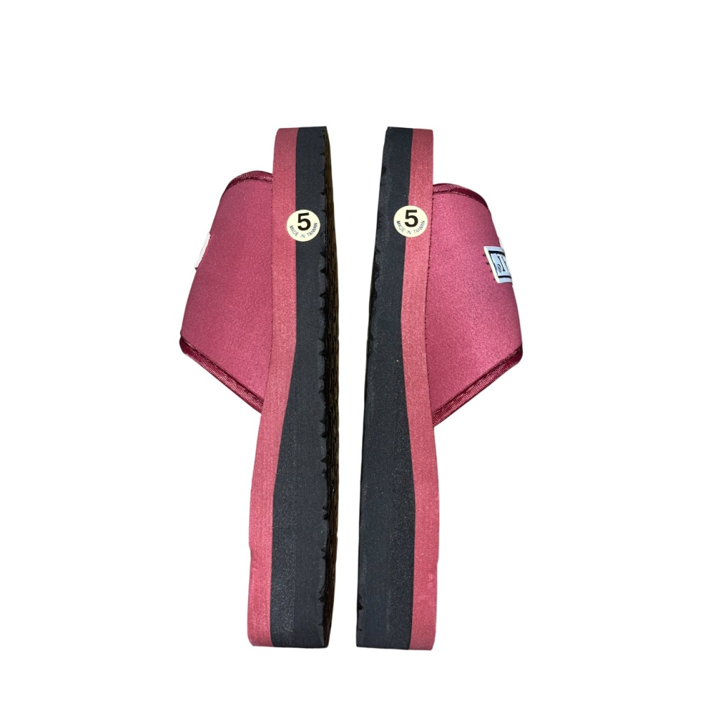 刷毛拖鞋(藍/紅)，台灣製造，檢驗合格無毒-細節圖9