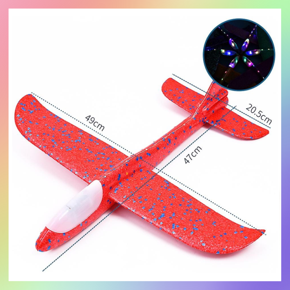 燈光手拋飛機-細節圖2