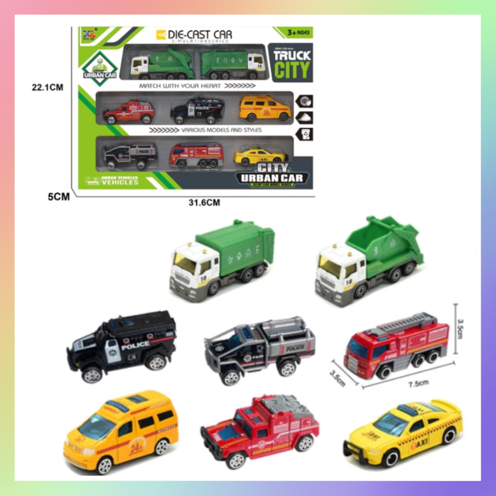8入合金滑行車-細節圖2