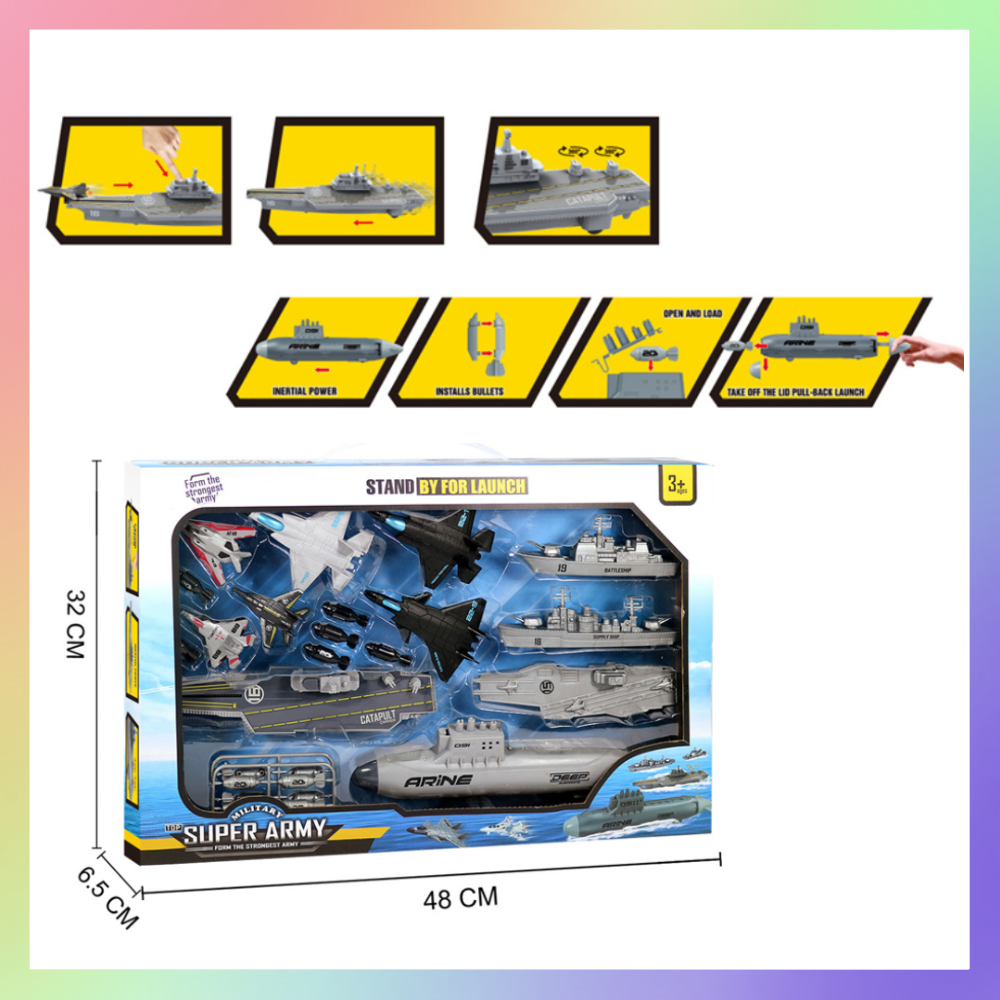 戰鬥機軍艦組-細節圖2