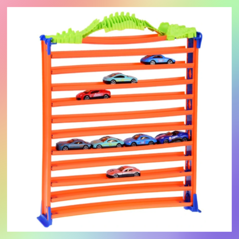 恐龍收納軌道合金車組-細節圖2