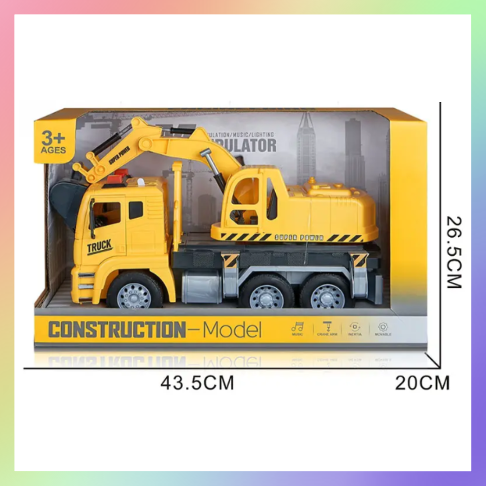 聲光慣性挖掘車-細節圖2