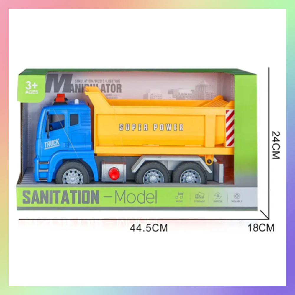 聲光慣性砂石車-細節圖2