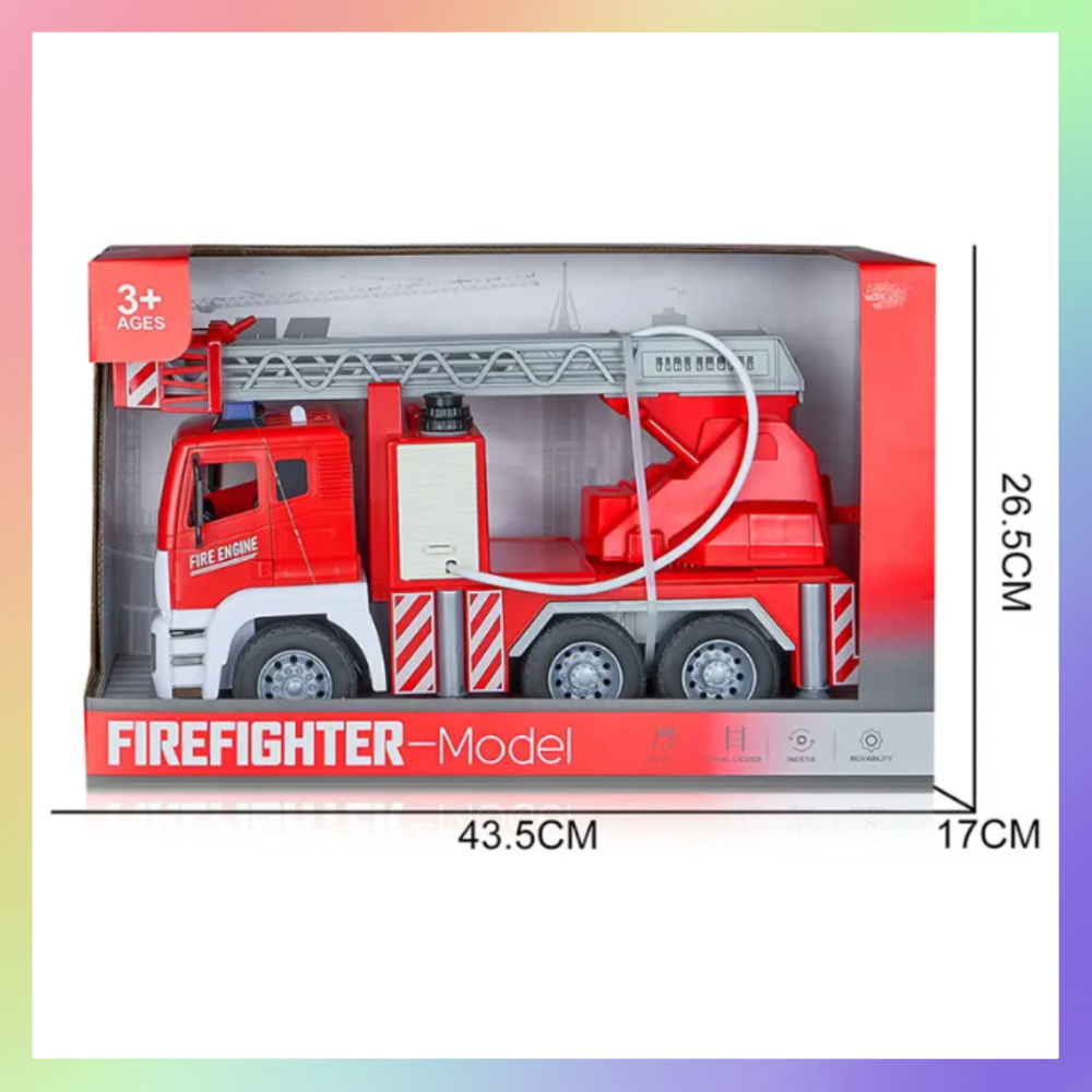 聲光慣性消防車-細節圖2