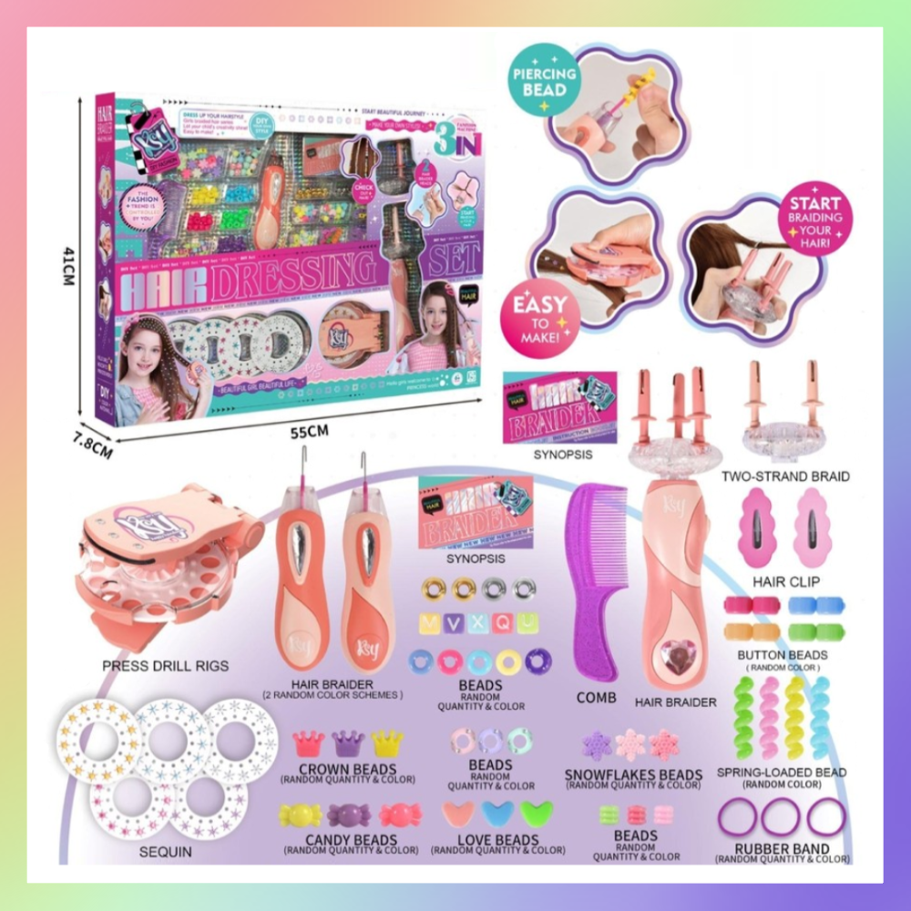 三合一編髮組-細節圖2