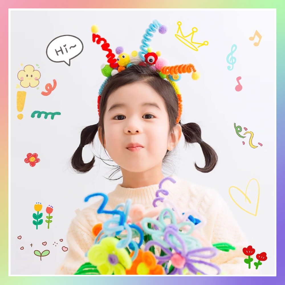 扭扭棒髮箍-細節圖2