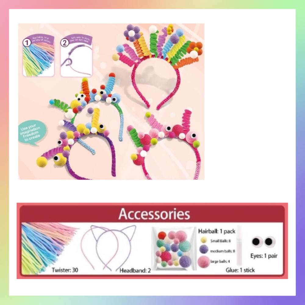 扭扭棒髮箍-細節圖4