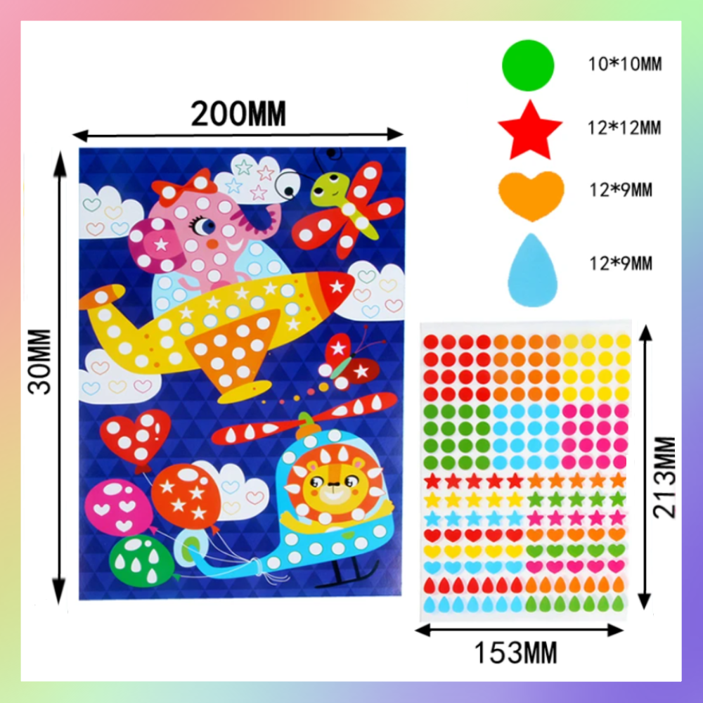 彩色圓點貼-細節圖4