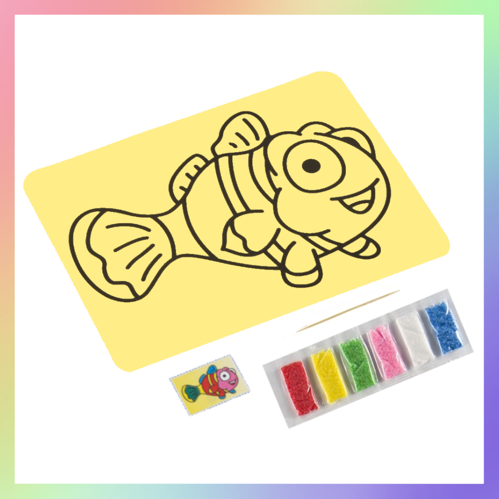 原色沙畫-細節圖4