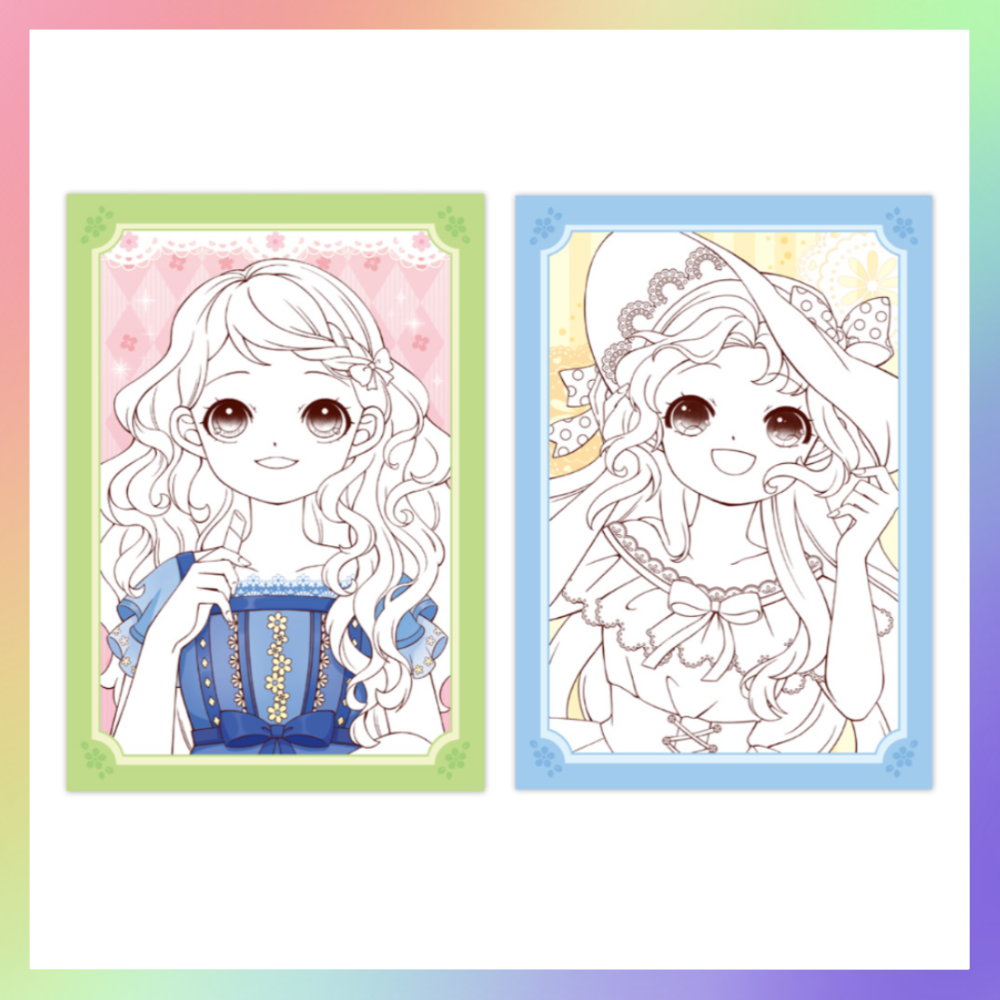 公主美妝彩繪遊戲書-細節圖2