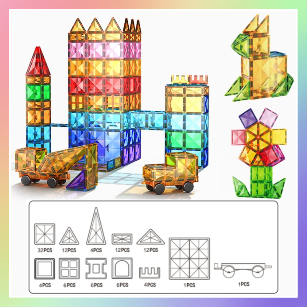 100pcs彩窗磁力片-細節圖2