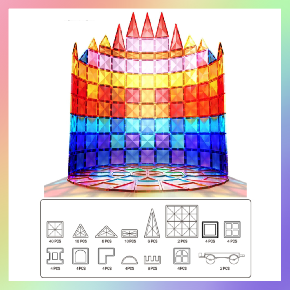 120pcs彩窗磁力片-細節圖2