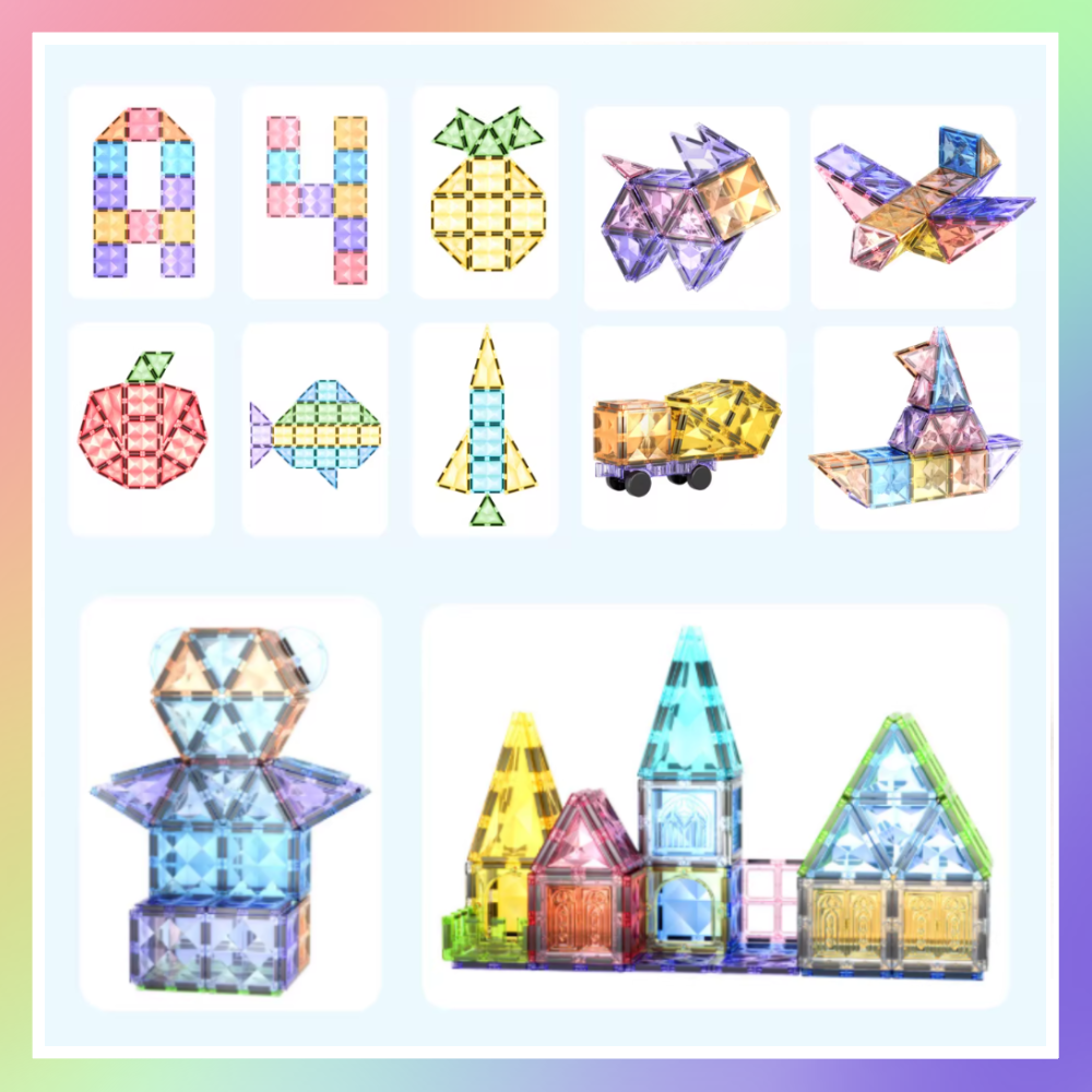 102pcs彩窗磁力片-細節圖5