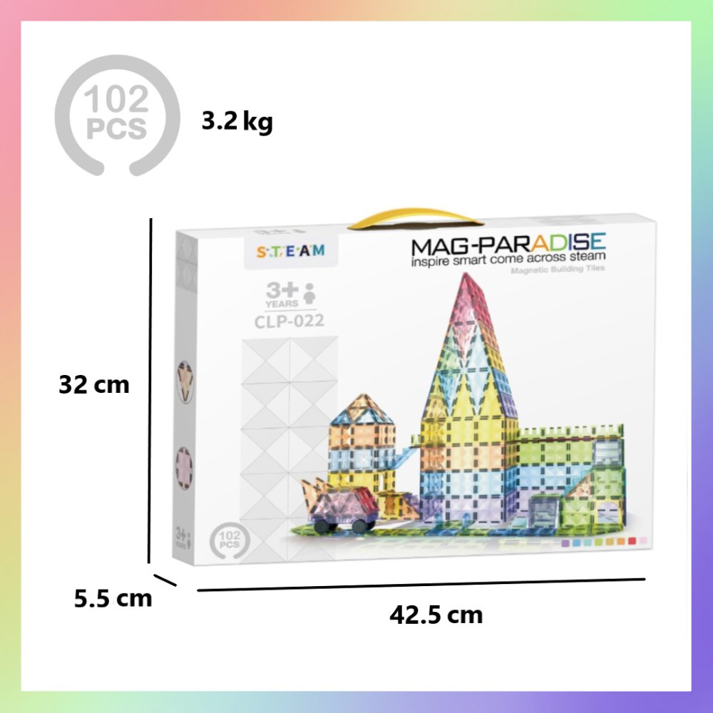 102pcs彩窗磁力片-細節圖6