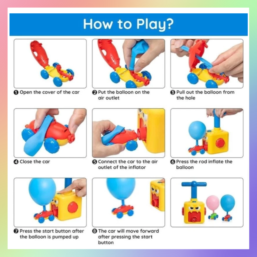 氣球空氣動力車-細節圖3