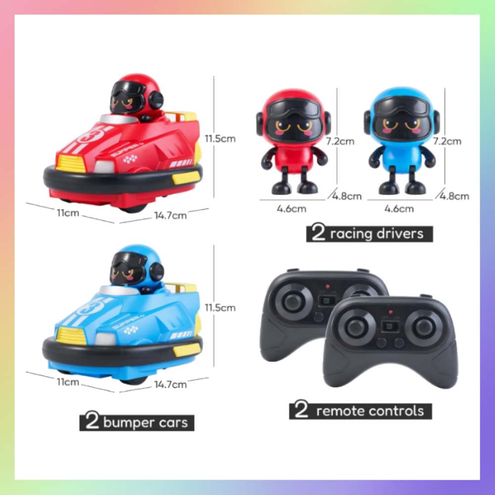 遙控彈跳對戰碰碰車-細節圖2