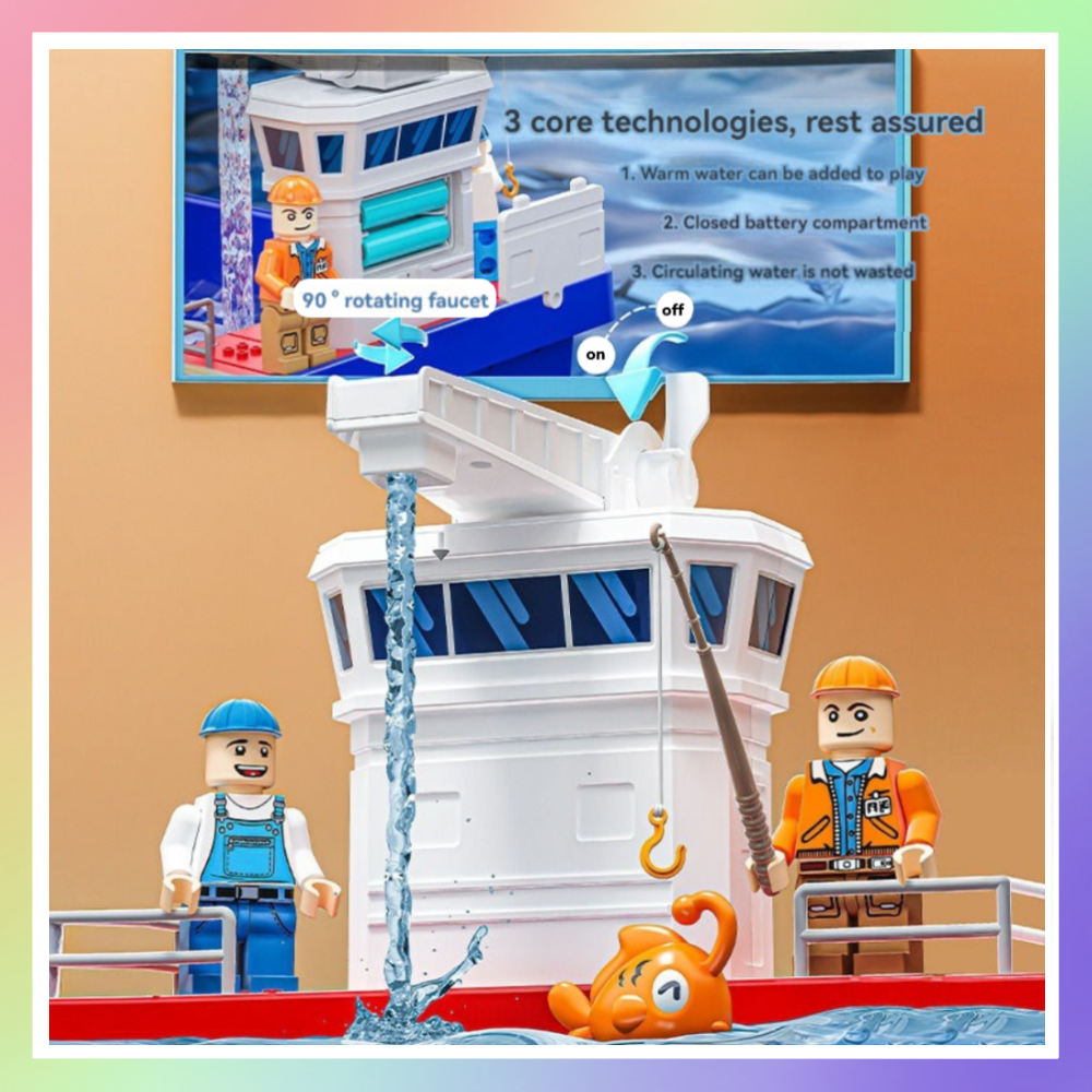 戲水釣魚船-細節圖4