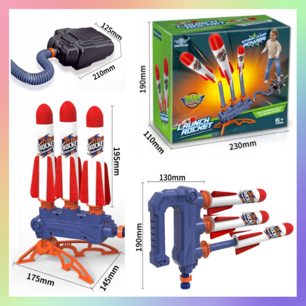 二合一手持腳踩火箭-細節圖3