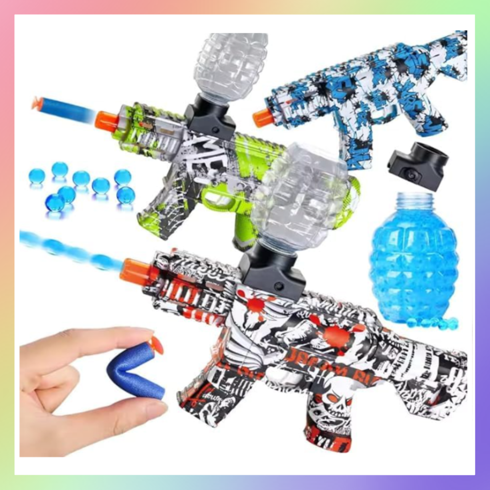 二合一電動水彈軟彈槍-細節圖2