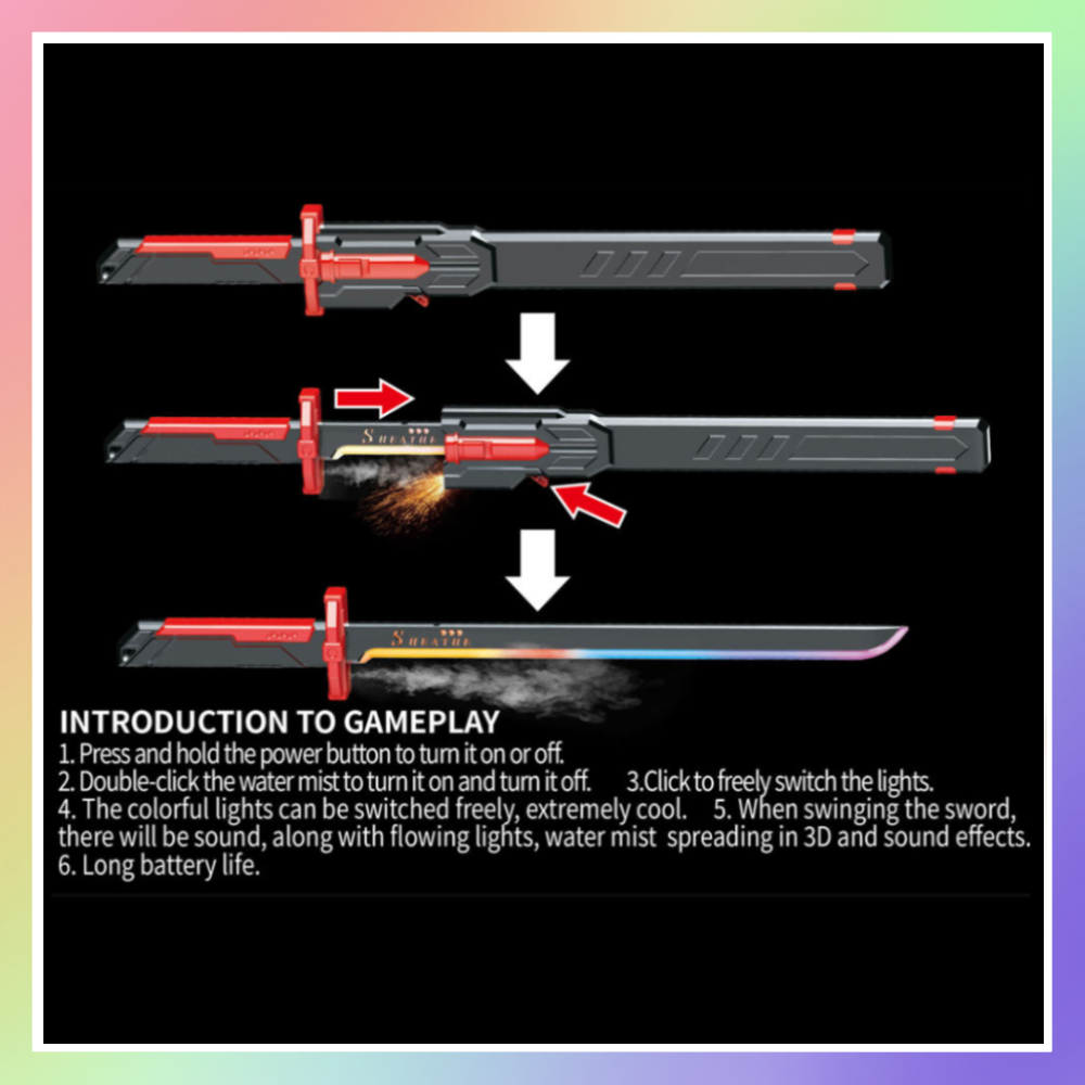 噴霧火花光劍-細節圖3