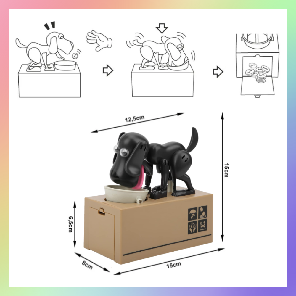 貪吃狗存錢箱-細節圖2