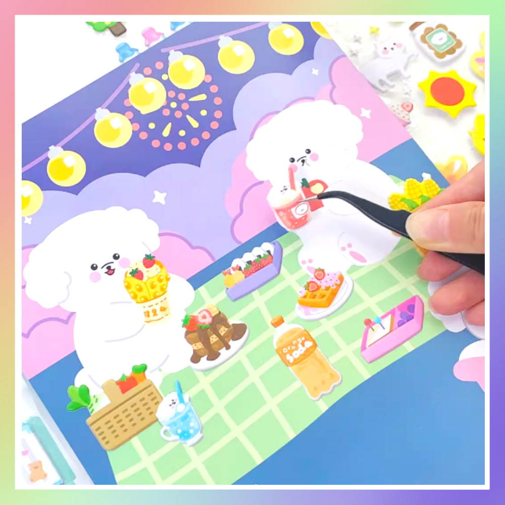 泡泡貼紙遊戲書-細節圖2