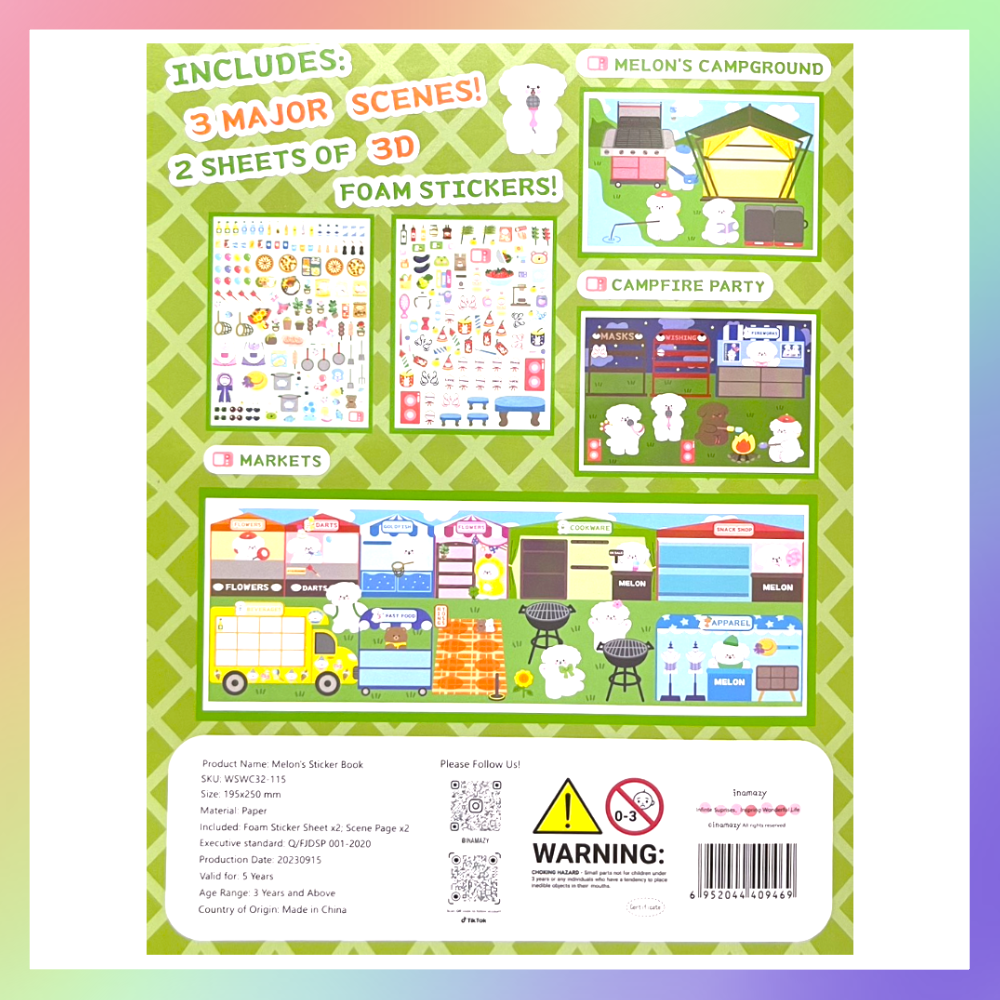 泡泡貼紙遊戲書-細節圖7