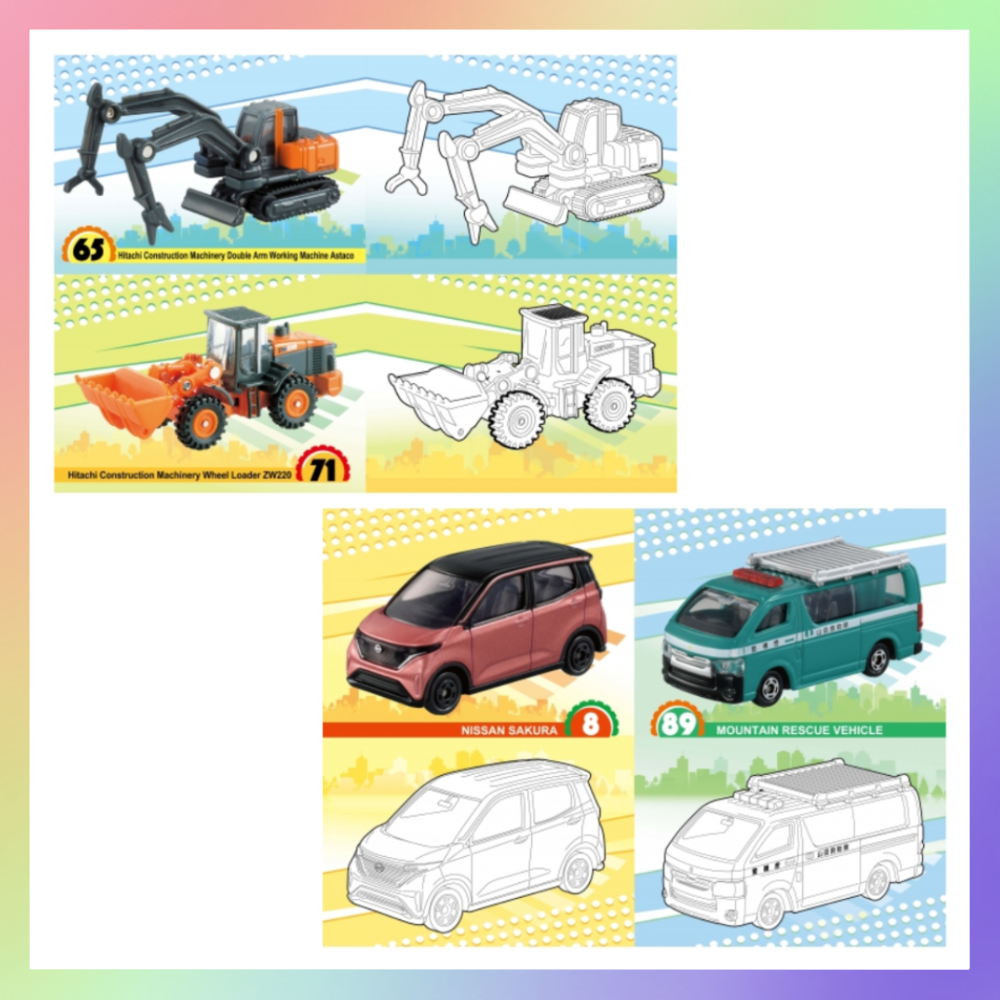 正版授權貼貼畫貼紙著色書-細節圖5