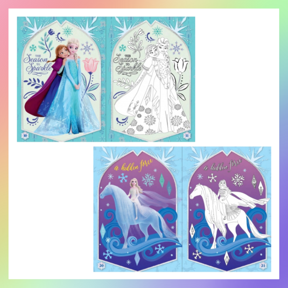 正版授權貼貼畫貼紙著色書-細節圖6