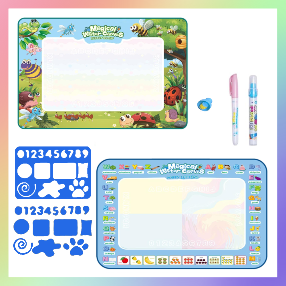 學習英文水畫毯-細節圖2