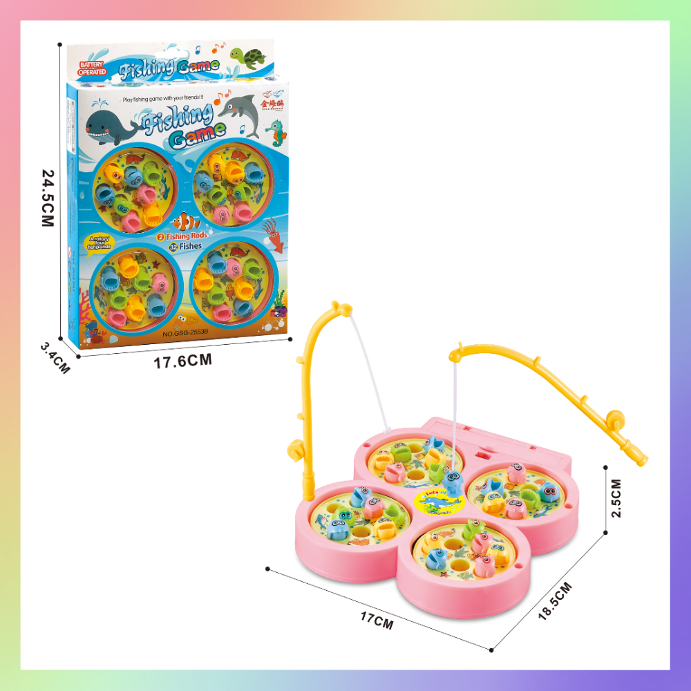 電動四格釣魚盤-細節圖2