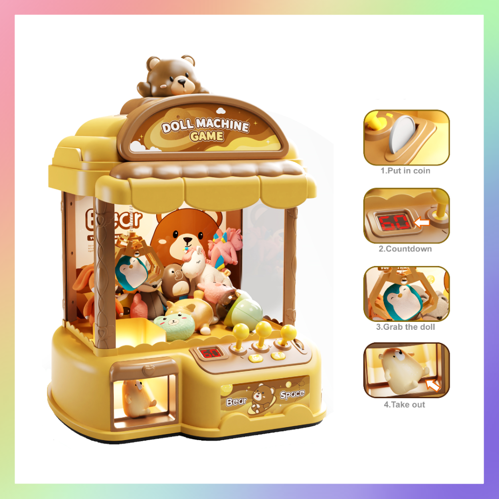 小熊夾娃娃機-細節圖2