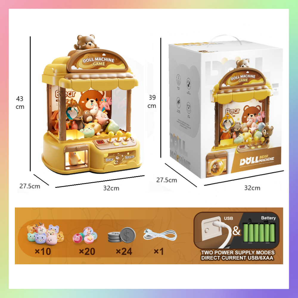 小熊夾娃娃機-細節圖3