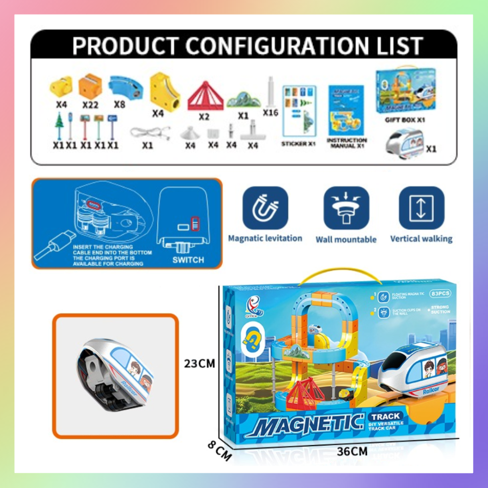 磁力百變軌道車-細節圖6