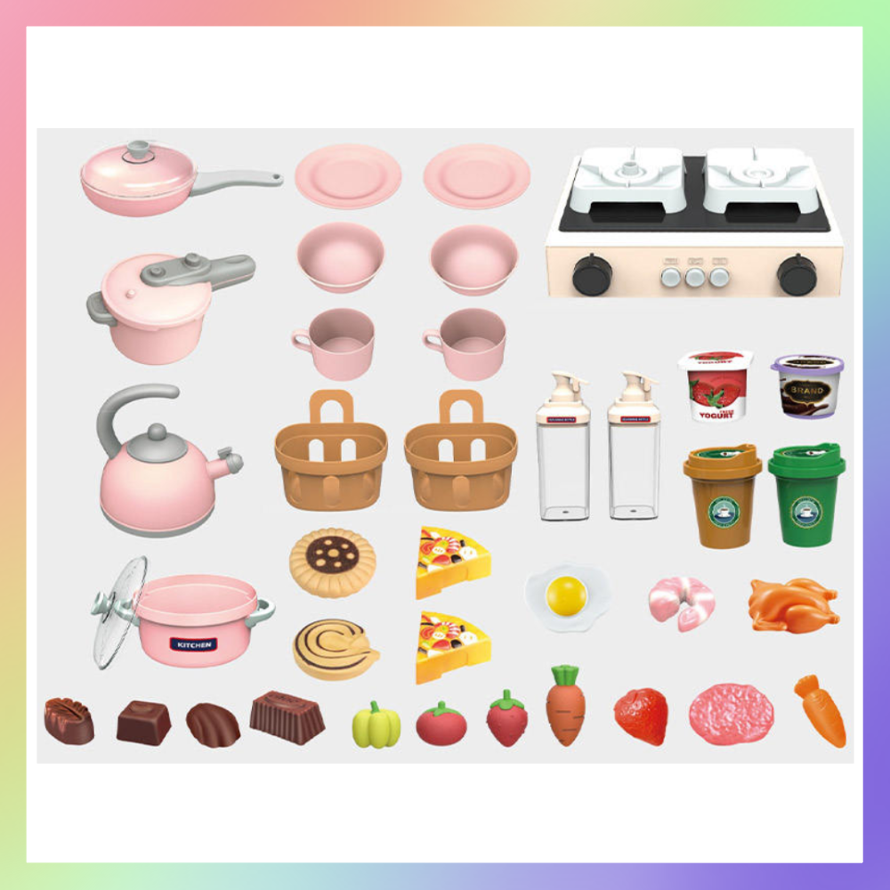 粉色噴霧餐台-細節圖2