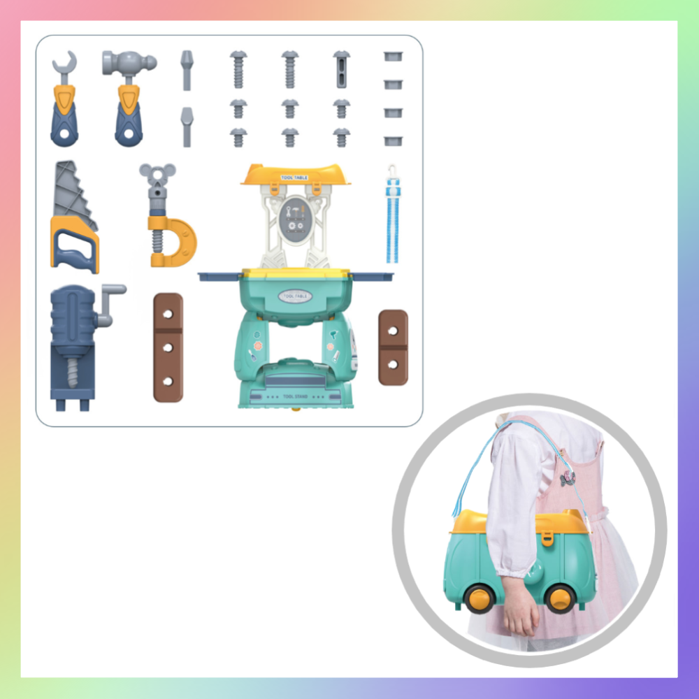 工具收納玩具車-細節圖2
