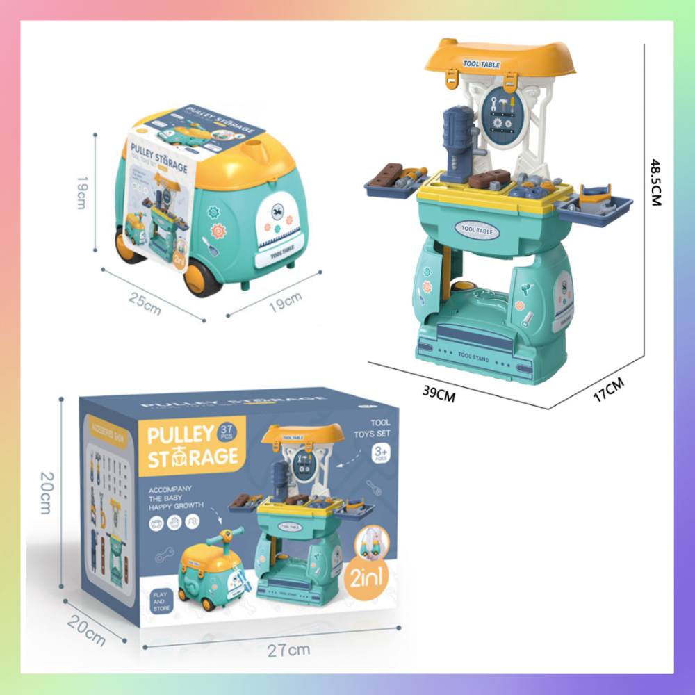 工具收納玩具車-細節圖3